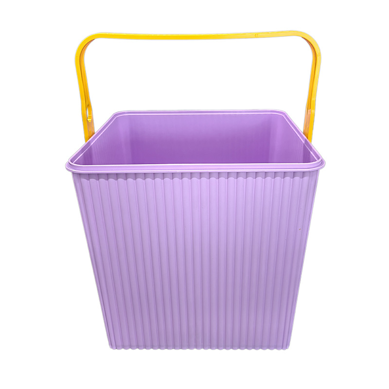 Quels sont les avantages des seaux carrés en plastique PP avec étiquettes moulées