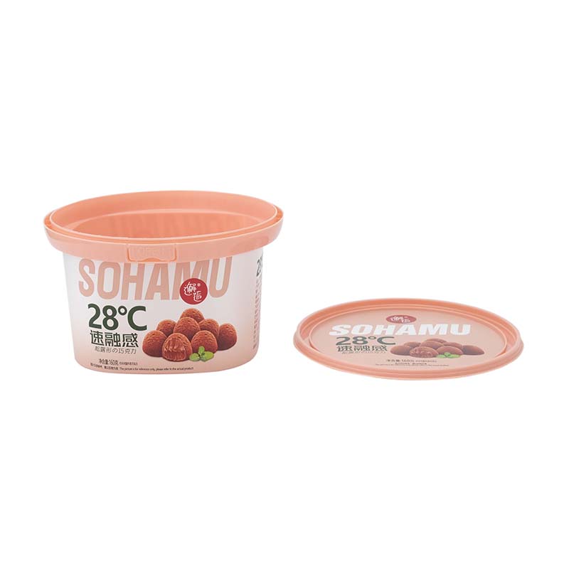 PP IML Plastic Square Food Bucket