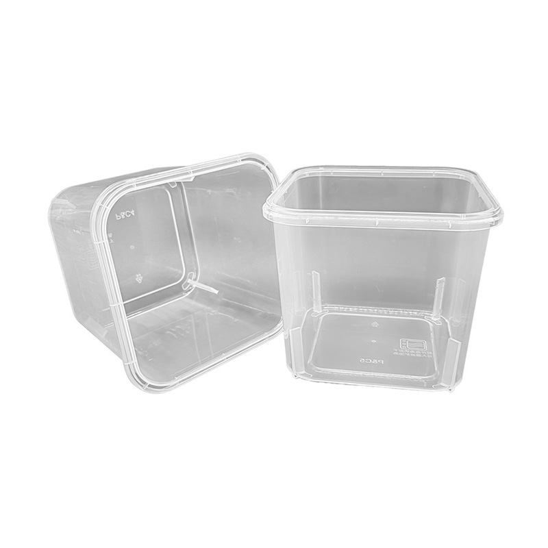 PP Plasirc Square Bucket In Mold Label