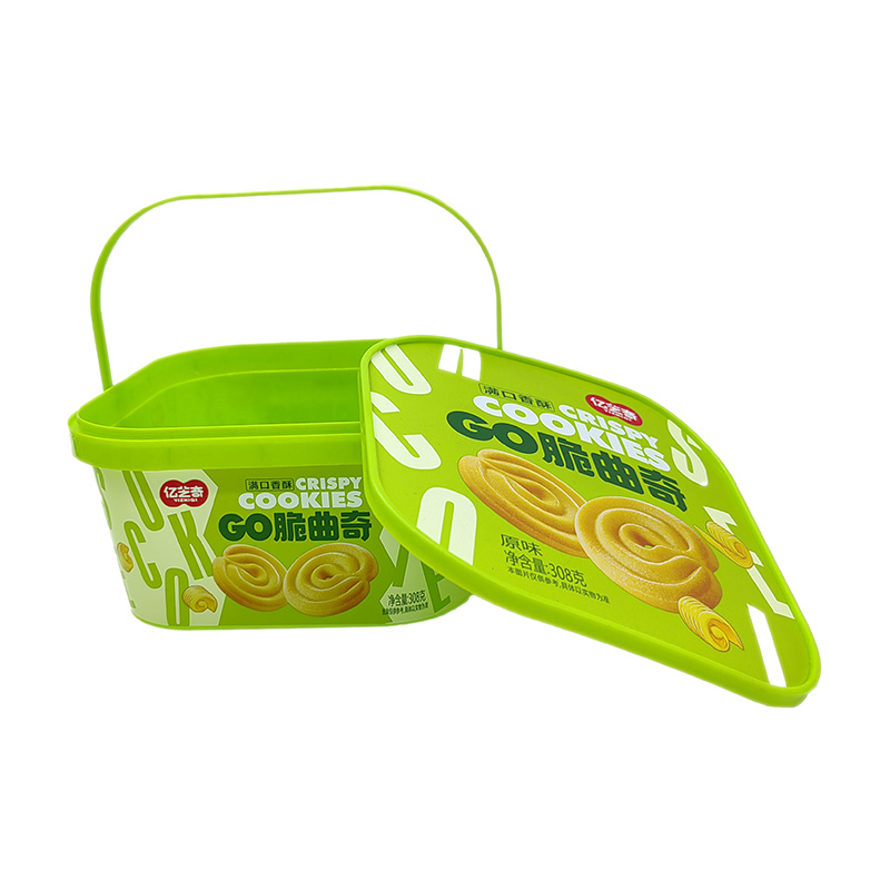 PP Plastic Injection Molding Square Bucket