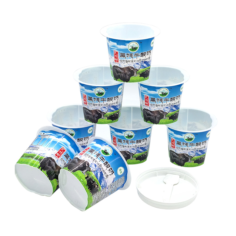 PP IML Plastic Ice Cream Récipient