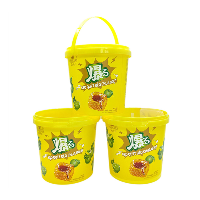 Pp moulure en plastique en plastique iml seau