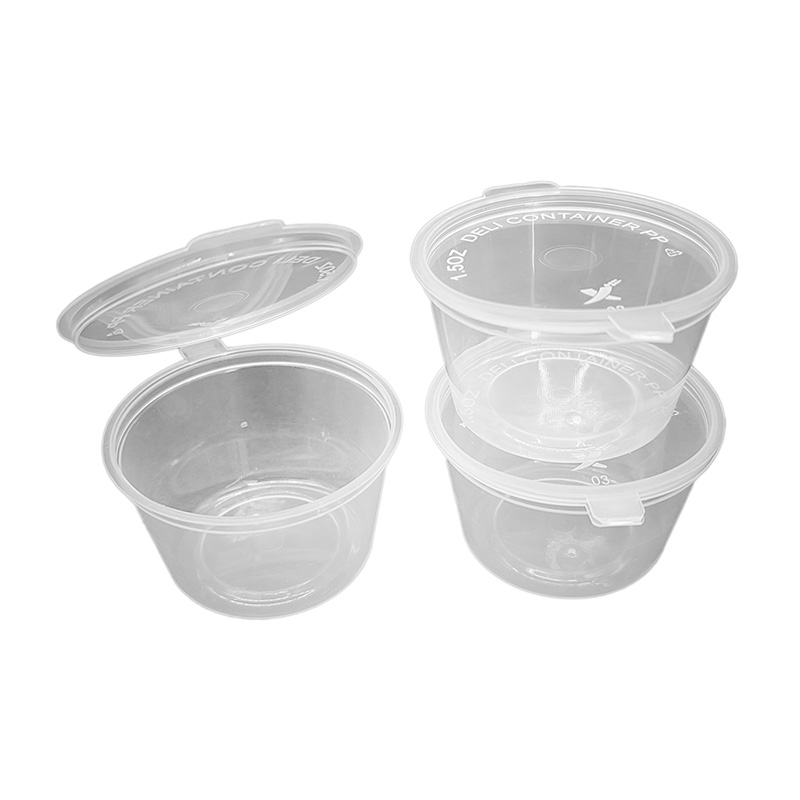 Tasse de sauce en plastique PP